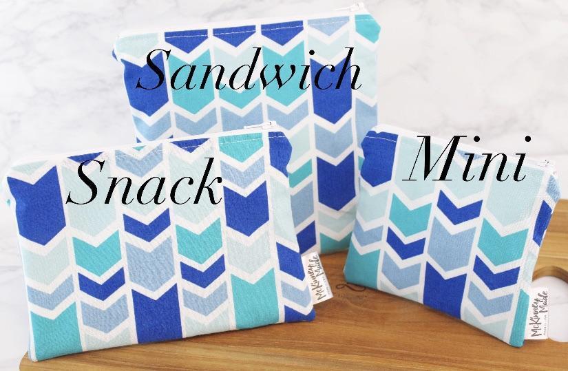 Reusable Sandwich Bags Gold